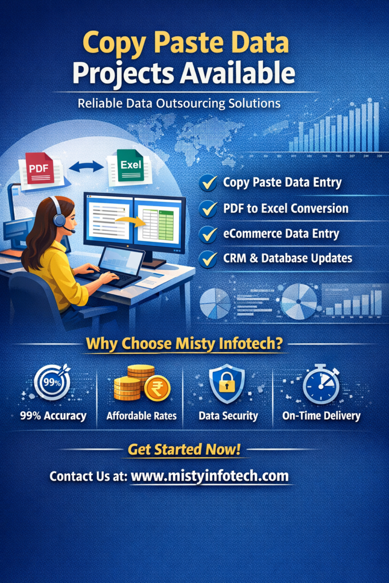 Copy Paste Data Projects Available