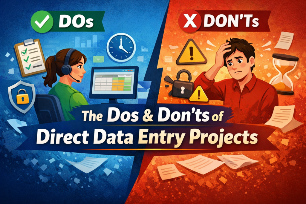 The Dos and Don’ts of Direct Data Entry Projects