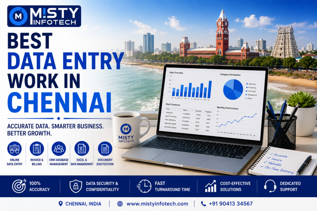 Best Data Entry Work in Chennai