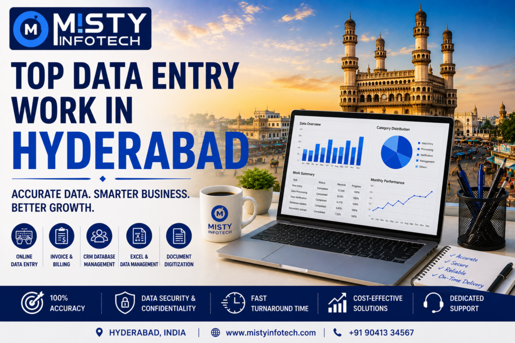 Top Data Entry Work in Hyderabad