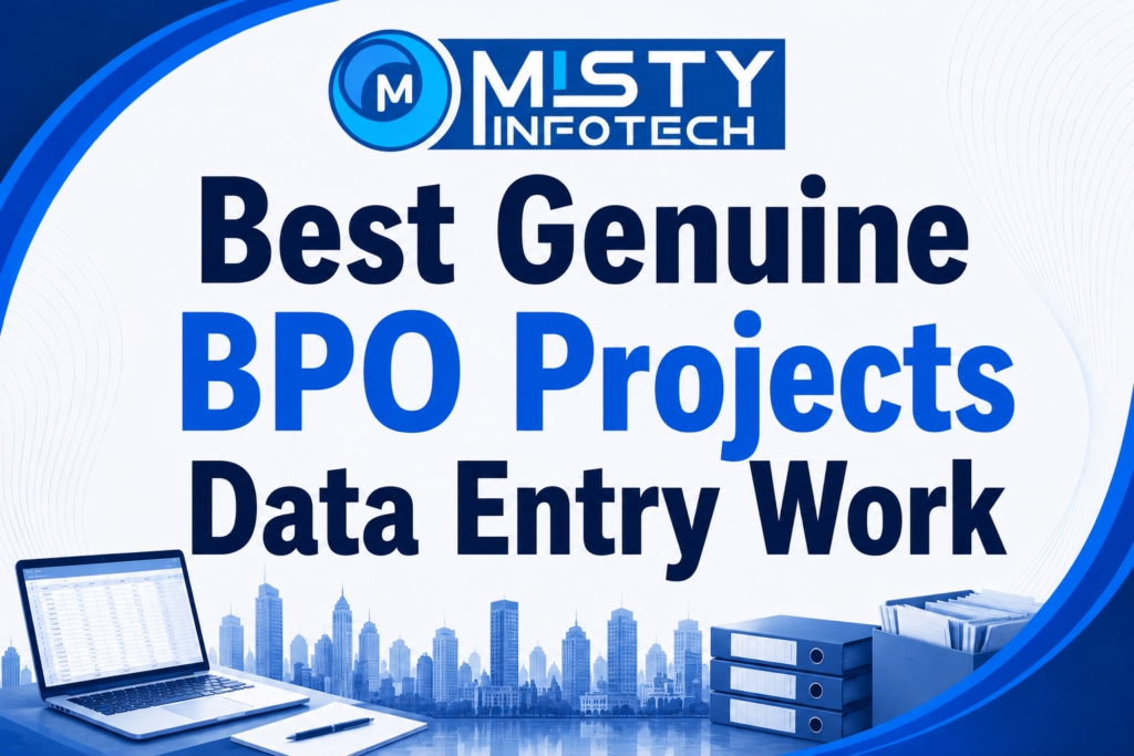 Best Genuine BPO Projects Data Entry Work