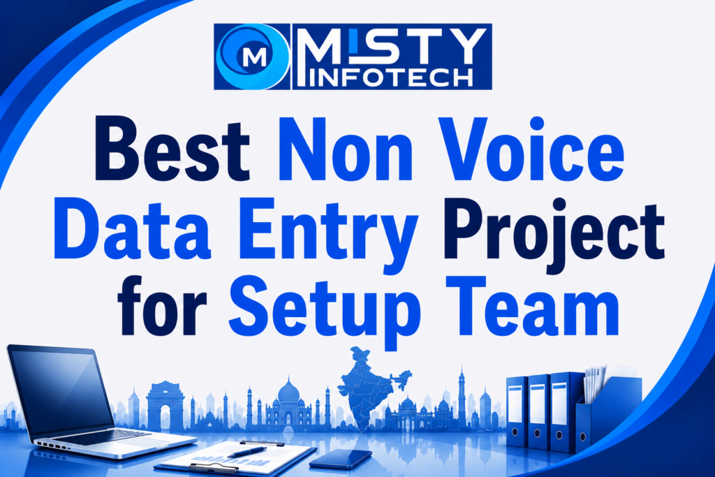 Best Non Voice Data Entry Project for Setup Team
