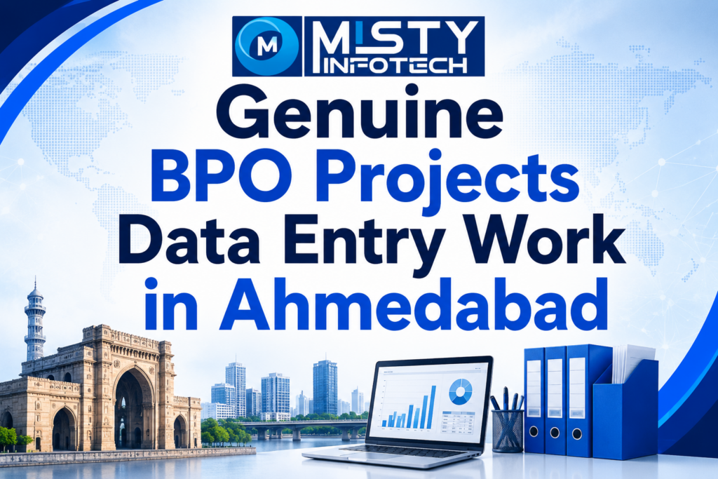 Genuine BPO Projects Data Entry Work in Ahmedabad