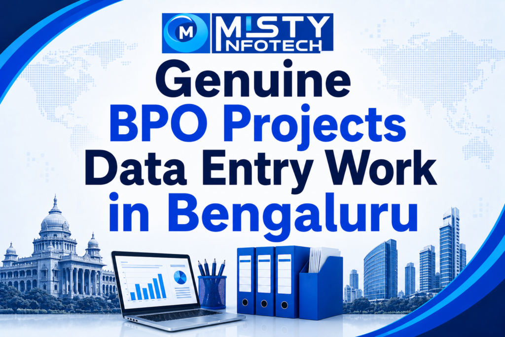 Genuine BPO Projects Data Entry Work in Bengaluru