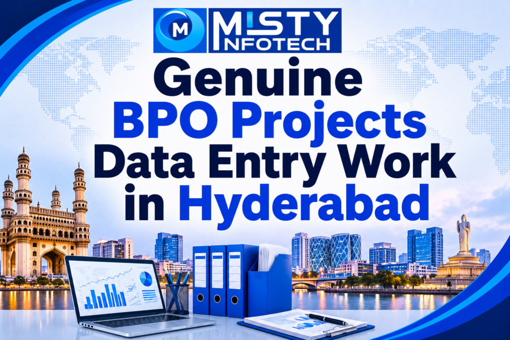 Genuine BPO Projects Data Entry Work in Hyderabad