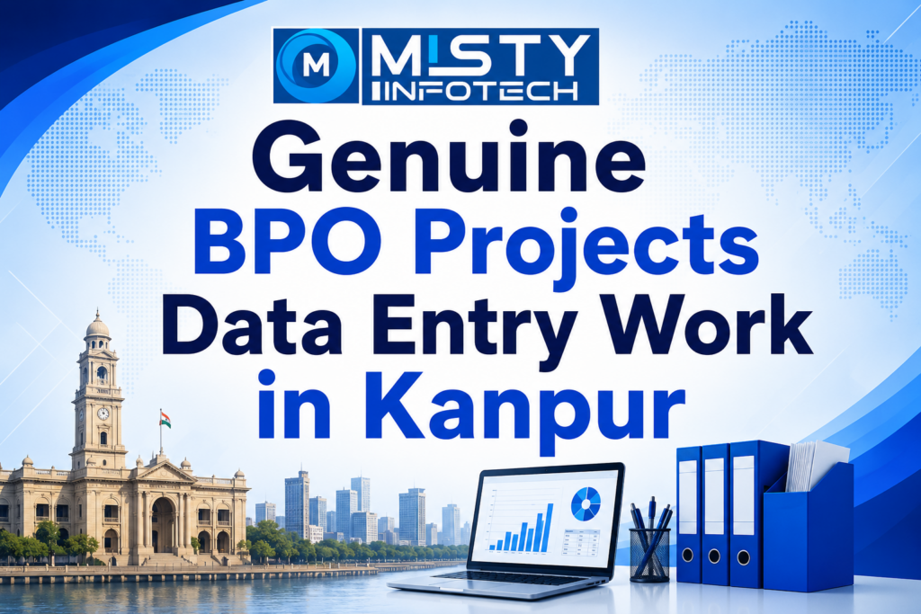 Genuine BPO Projects Data Entry Work in Kanpur