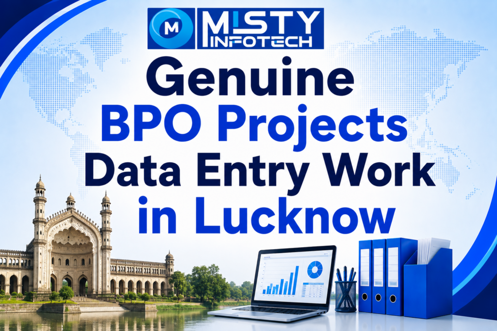 Genuine BPO Projects Data Entry Work in Lucknow