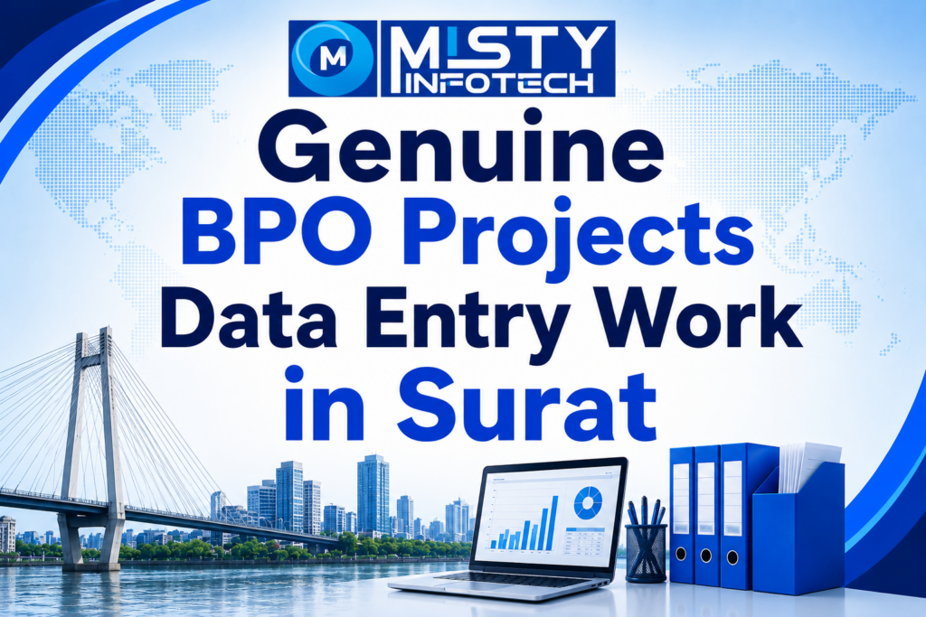 Genuine BPO Projects Data Entry Work in Surat