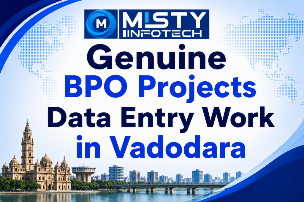 Genuine BPO Projects Data Entry Work in Vadodara