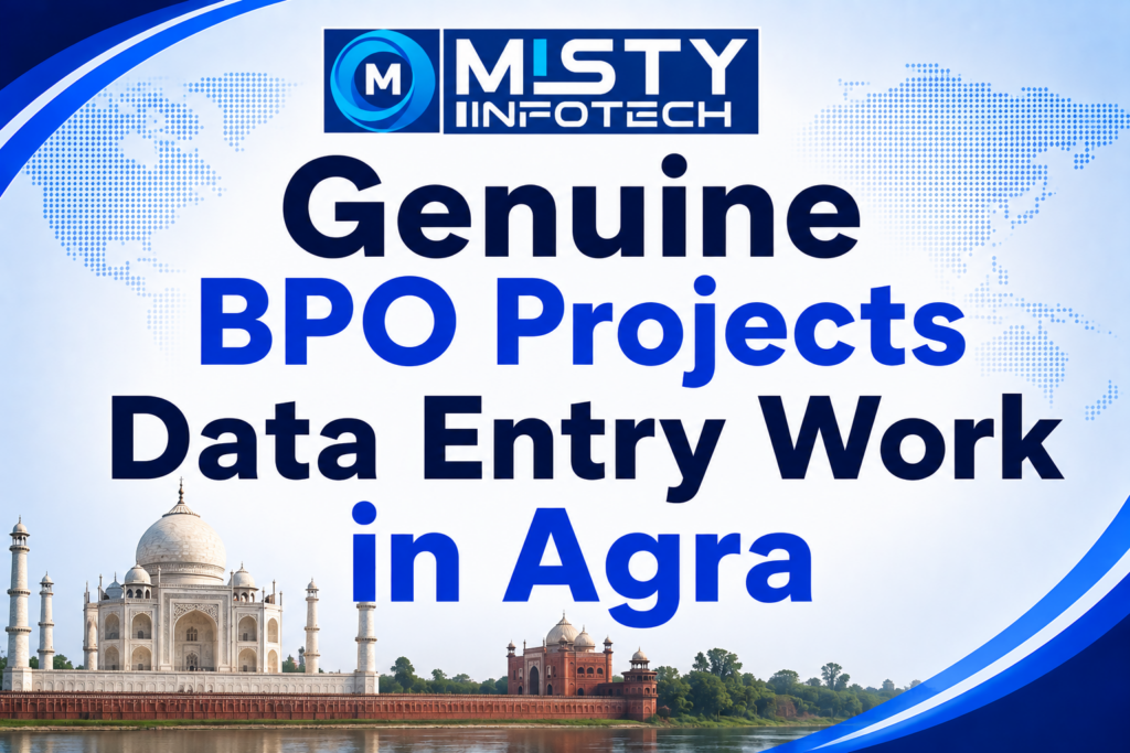 Genuine BPO Projects Data Entry Work in Agra