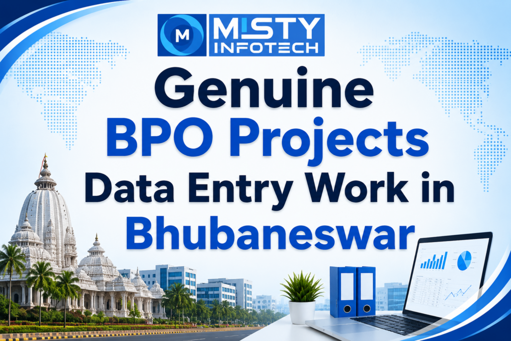 Genuine BPO Projects Data Entry Work in Bhubaneswar