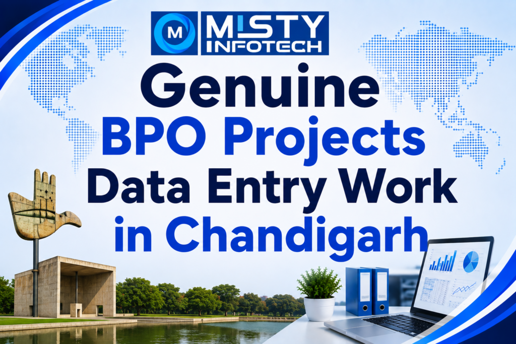 Genuine BPO Projects Data Entry Work in Chandigarh