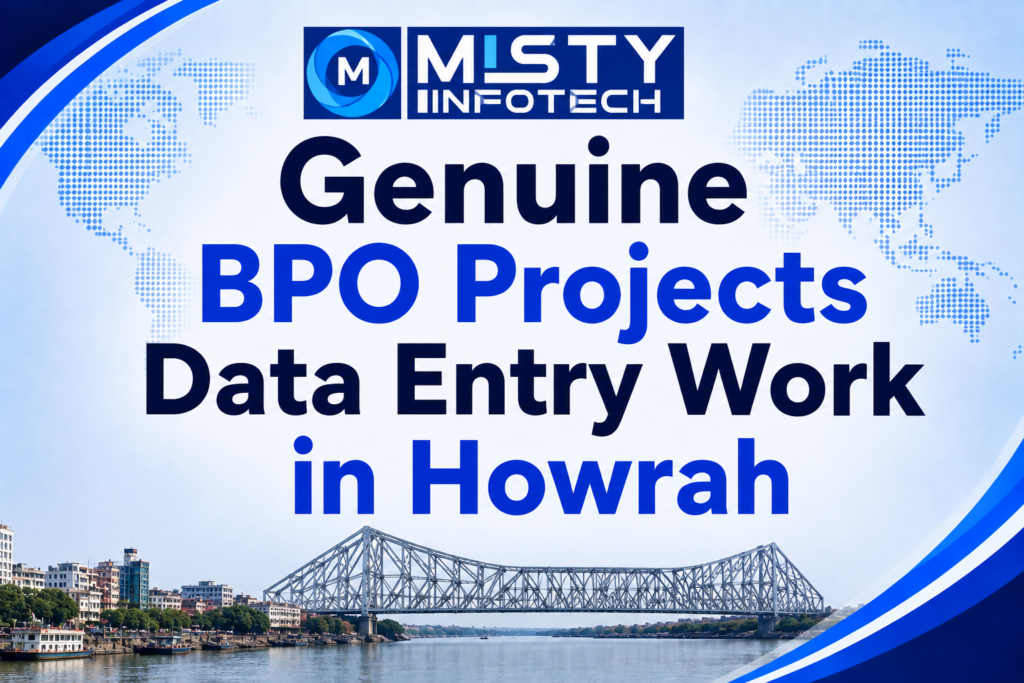 Genuine BPO Projects Data Entry Work in Howrah