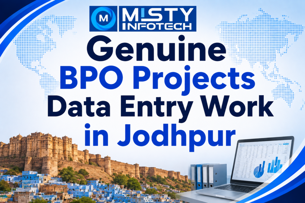 Genuine BPO Projects Data Entry Work in Jodhpur