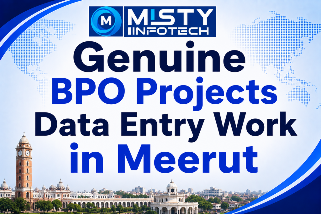Genuine BPO Projects Data Entry Work in Meerut