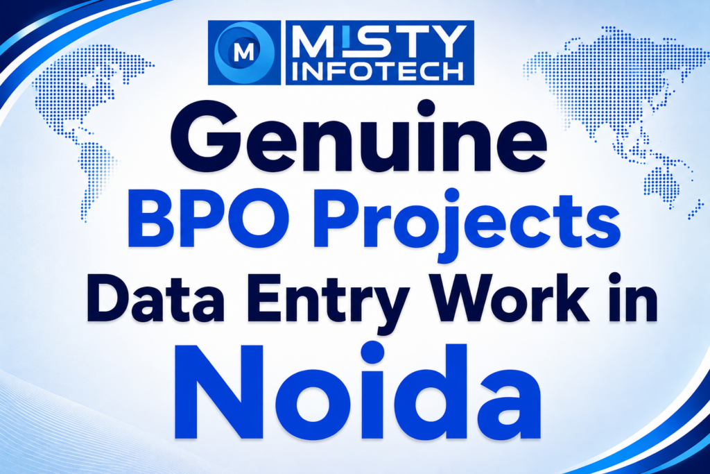 Genuine BPO Projects Data Entry Work in Noida