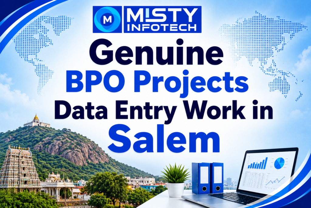 Genuine BPO Projects Data Entry Work in Salem