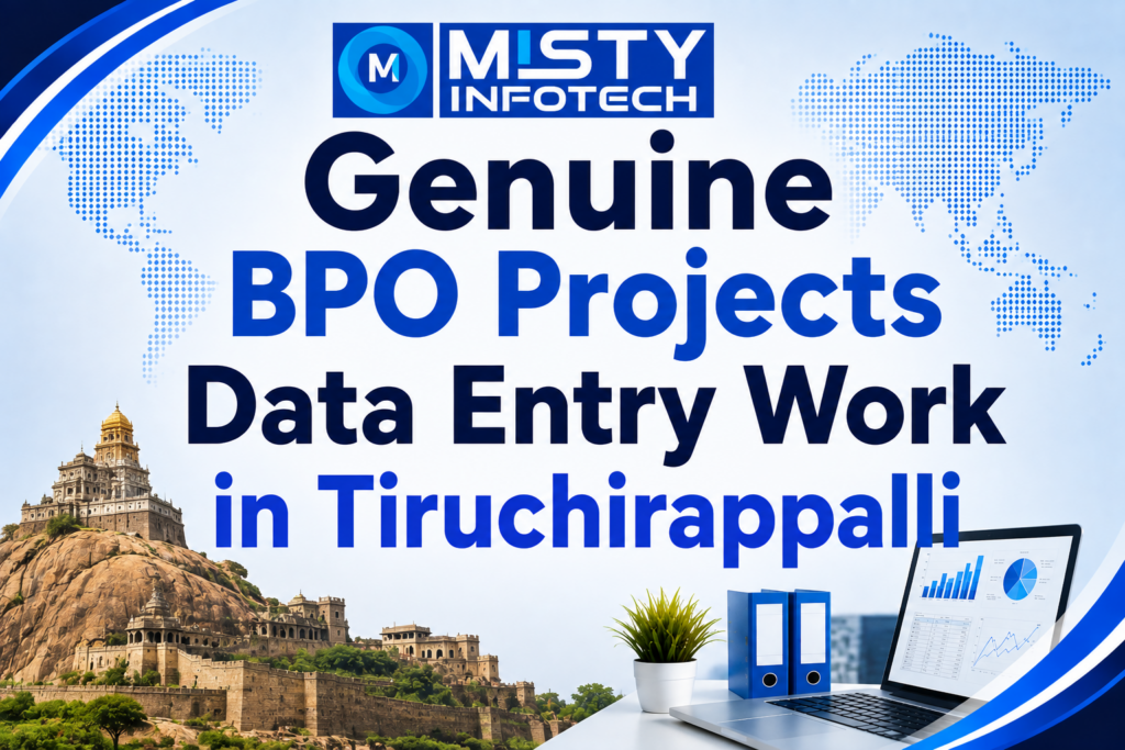 Genuine BPO Projects Data Entry Work in Tiruchirappalli
