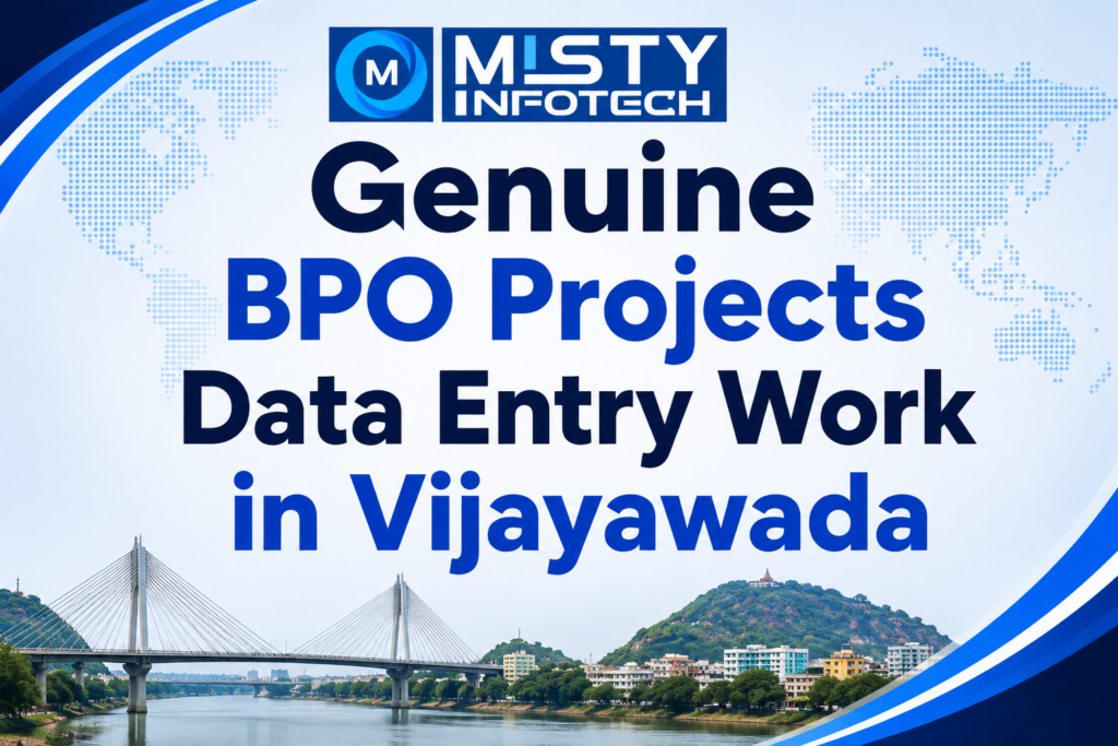 Genuine BPO Projects Data Entry Work in Vijayawada