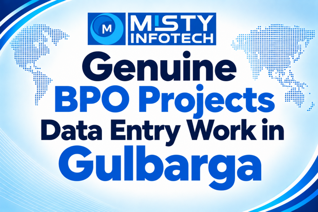 Genuine BPO Projects Data Entry Work in Gulbarga  