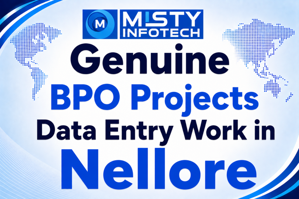 Genuine BPO Projects Data Entry Work in Nellore