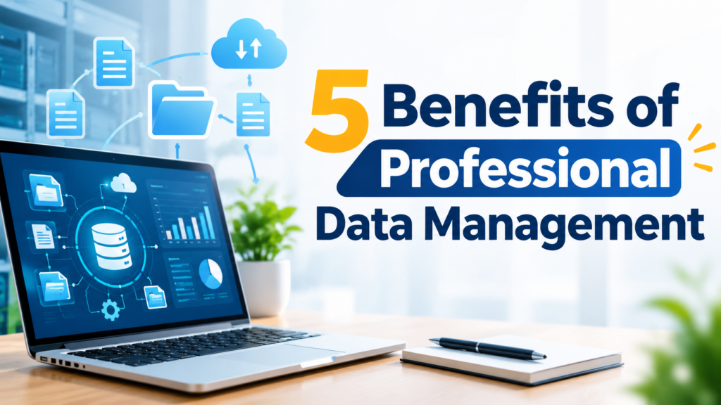 5 Benefits of Professional Data Management