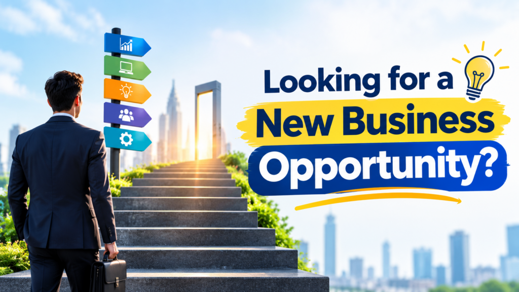 Looking for a New Business Opportunity?